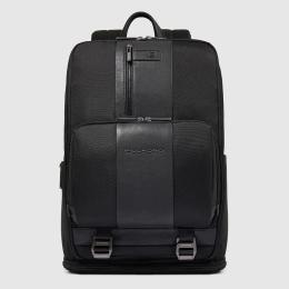 Дорожный рюкзак для ноутбука 15,6″ Piquadro BRIEF 2 (BR2) Black CA6375BR2_N