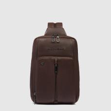 Сумка-слінг Piquadro HEDLEY (W130) Dark Brown CA6448W130_TM