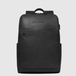 Рюкзак для ноутбука 14″ Piquadro BLACK SQUARE (B3) Black CA6501B3_N