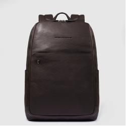 Рюкзак для ноутбука 14″ Piquadro BLACK SQUARE (B3) Dark Brown CA6501B3_TM
