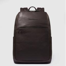Рюкзак для ноутбука 14″ Piquadro BLACK SQUARE (B3) Dark Brown CA6501B3_TM
