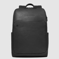 Рюкзак для ноутбука 15,6″ Piquadro BLACK SQUARE (B3) Black CA6503B3_N