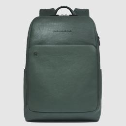 Рюкзак для ноутбука 15,6″ Piquadro BLACK SQUARE (B3) Green-Green CA6503B3_VEVE