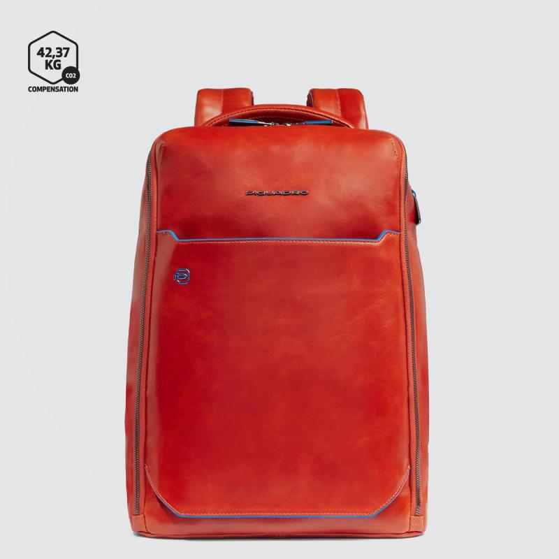 Рюкзак для ноутбука 14  Piquadro BLUE SQUARE (B2) Orange CA6591B2-CU4