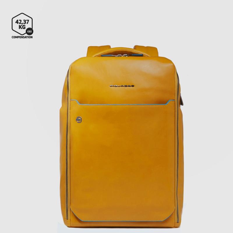 Рюкзак для ноутбука 14  Piquadro BLUE SQUARE (B2) Yellow CA6591B2-G