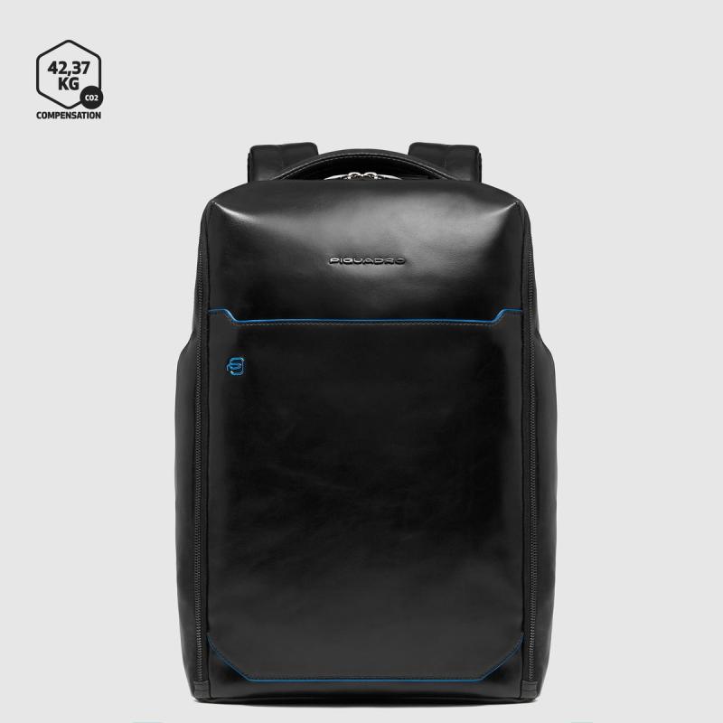 Рюкзак для ноутбука 14 Piquadro BLUE SQUARE (B2) Black CA6591B2-N