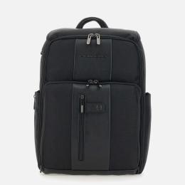 Дорожный рюкзак для ноутбука 15,6″ Piquadro BRIEF (BR) Black CA6648BR2_N