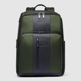 Дорожный рюкзак для ноутбука 15,6″ Piquadro BRIEF (BR) Green CA6648BR2_VE2