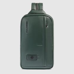Сумка-слінг Piquadro RUSSEL (W137) Green CA6764W137_VE
