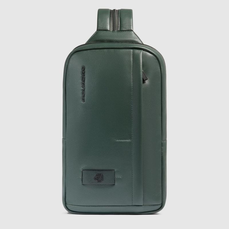Сумка-слінг Piquadro RUSSEL (W137) Green CA6764W137_VE