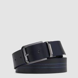 Ремінь двосторонній Piquadro BLUE SQUARE (B2) Blue-Black CU6742B2-BLUN