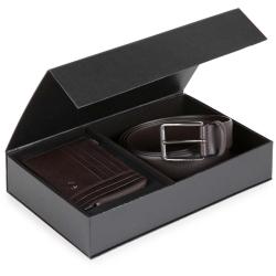 Подарунковий набір Piquadro BLACK SQUARE (B3) Dark Brown CUBOX09B3R_TM