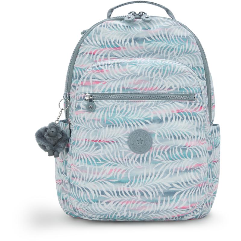 Рюкзак для ноутбука 15 Kipling SEOUL Palmtree Leaves (3QN)