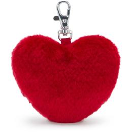 Брелок Kipling FURRY HEART CHARM Red Rouge (Z33)