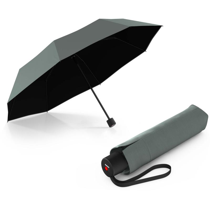 Парасолька механічна Knirps A.050 Medium Manual/Sage Black HeatShield Kn95-7051-23002