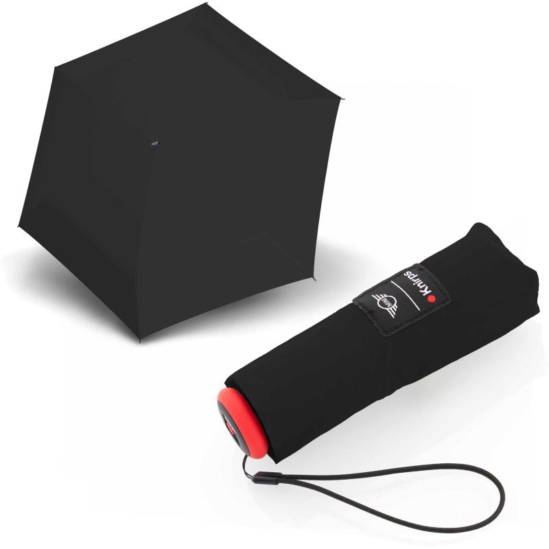Парасолька механічна Knirps Mini Manual/Midnight Black Kn95-8010-1001