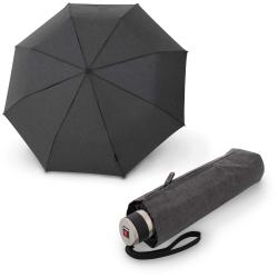 Зонт механический Knirps C.041 Chrome Matt Small Manual/Melange Black Kn95-8041-4119