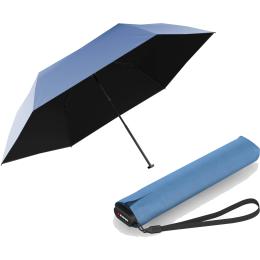 Зонт механический Knirps US.050 Ultra Light Slim Manual/Light Blue Black UV Coating Kn95 0050 2200