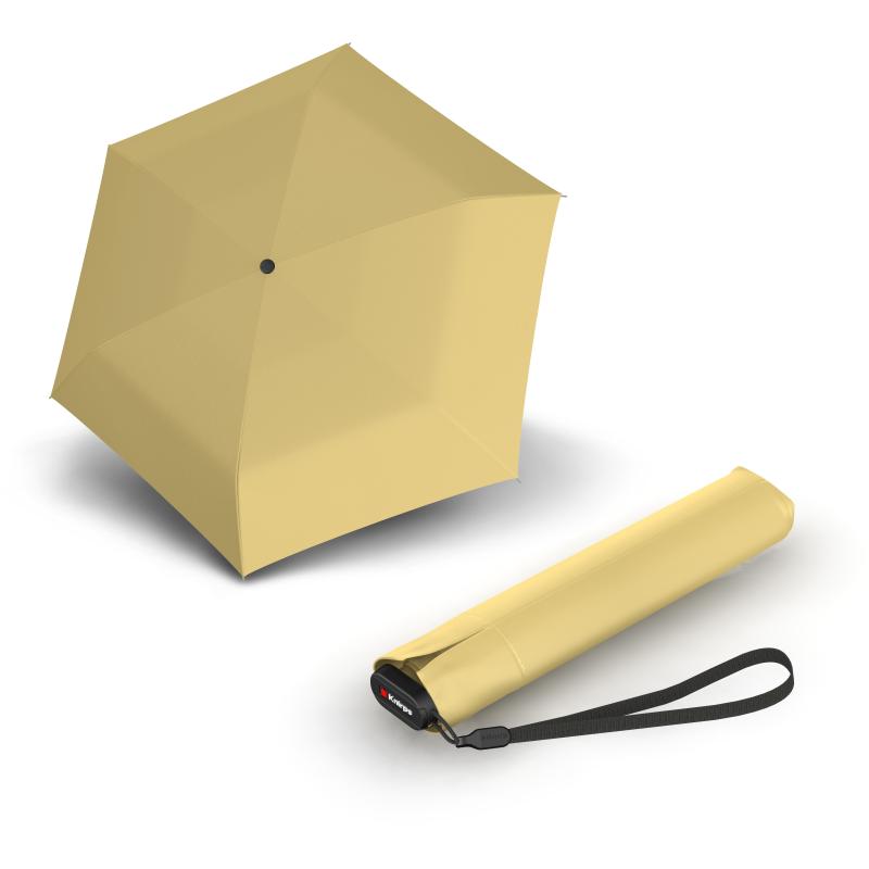 Парасолька механічна Knirps US.050 Ultra Light Slim Manual/Vanilla Kn95 0050 8805