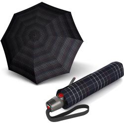 Зонт-автомат Knirps T.200 Medium Duomatic/Check Black Kn95 3201 5290
