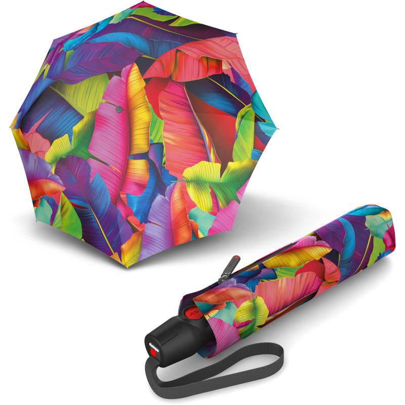 Парасолька-автомат Knirps T.200 Medium Duomatic/Palm Multicolor Kn95 3201 8783