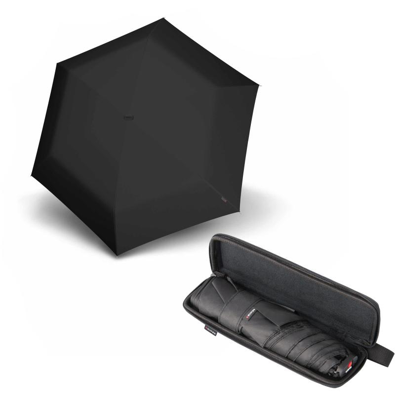 Парасолька механічна Knirps X4U Ultra Light Slim Manual/Black Kn95 6030 1001