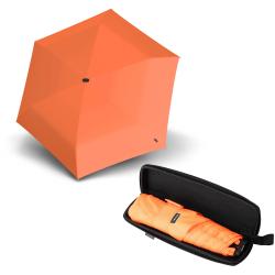 Зонт механический Knirps X4U Ultra Light Slim Manual/Neon Orange Kn95 6030 8801