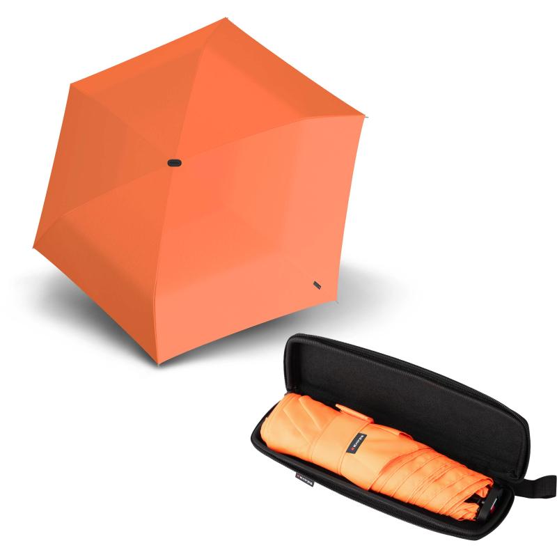 Парасолька механічна Knirps X4U Ultra Light Slim Manual/Neon Orange Kn95 6030 8801
