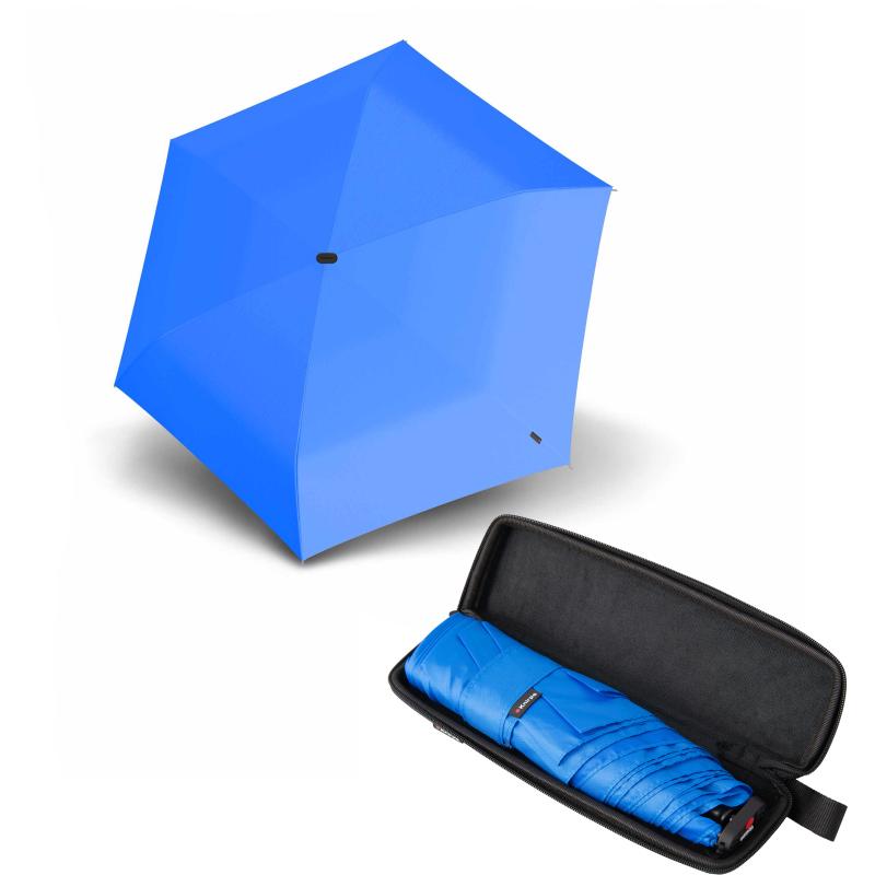 Парасолька механічна Knirps X4U Ultra Light Slim Manual/Neon Blue Kn95 6030 8803