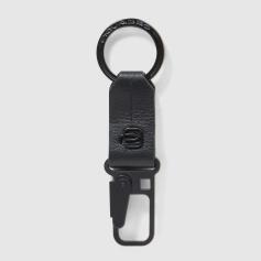 Брелок с карабином Piquadro RUSSEL (W137) Black PC6846W137_N