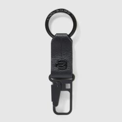 Брелок з карабіном Piquadro RUSSEL (W137) Black PC6846W137_N