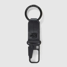 Брелок з карабіном Piquadro RUSSEL (W137) Black PC6846W137_N