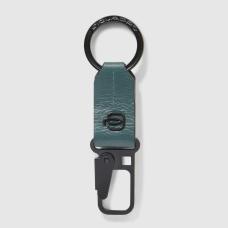 Брелок з карабіном Piquadro RUSSEL (W137) Green PC6846W137_VE