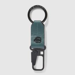 Брелок с карабином Piquadro RUSSEL (W137) Green PC6846W137_VE