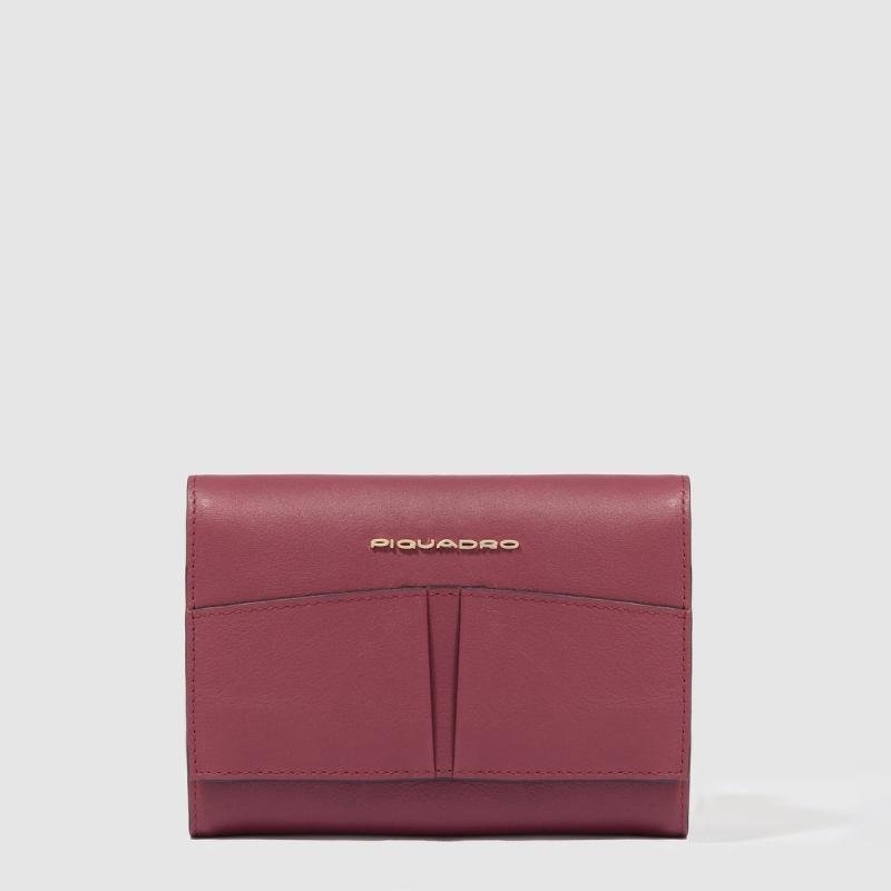 Жіноче портмоне Piquadro ASHLEY (W134) Bordeaux PD6471W134R_BO