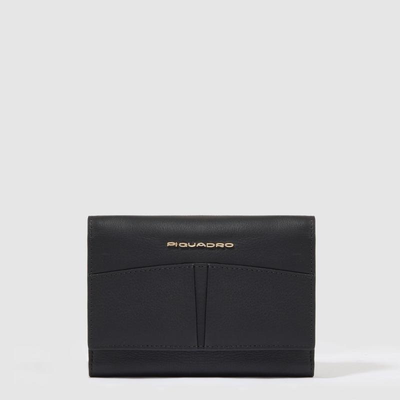 Жіноче портмоне Piquadro ASHLEY (W134) Black PD6471W134R_N