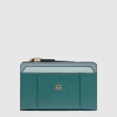 Портмоне Piquadro CIRCLE (W92) Teal-Light Blue PD6661W92R_OTAV