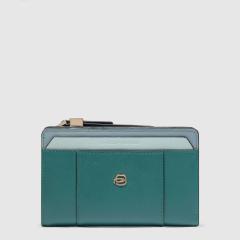 Портмоне Piquadro CIRCLE (W92) Teal-Light Blue PD6661W92R_OTAV