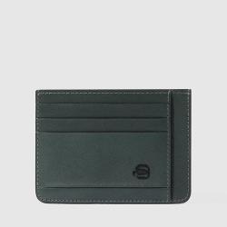 Картхолдер Piquadro DAVID (S130) Green PP2762S130R_VE