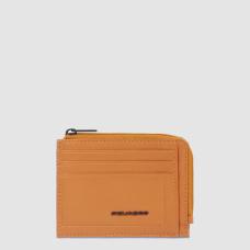 Картхолдер із монетницею Piquadro ATLAS (S138) Orange PP4822S138R_AR