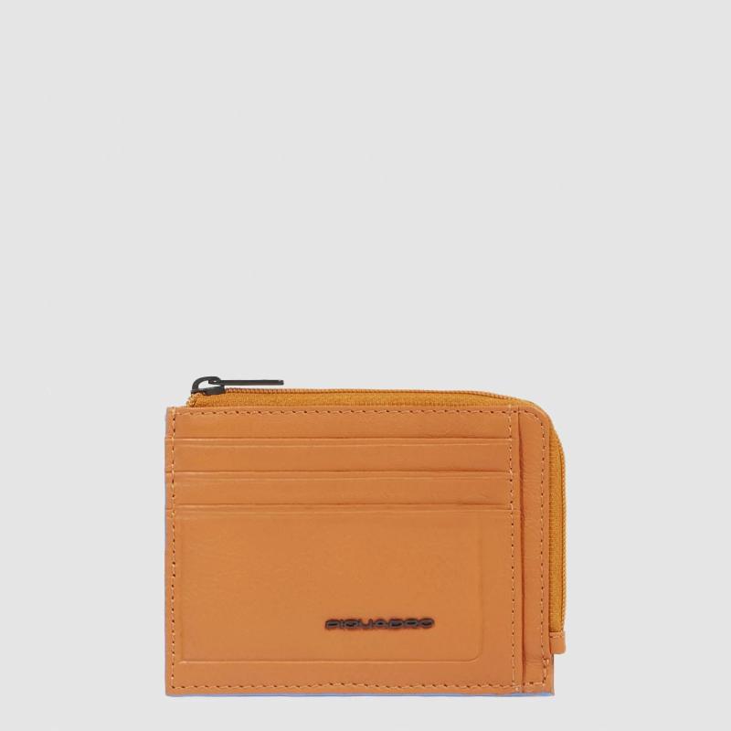 Картхолдер із монетницею Piquadro ATLAS (S138) Orange PP4822S138R_AR