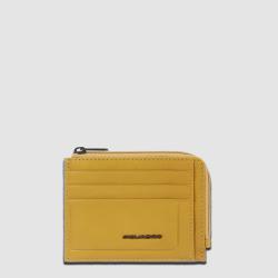 Картхолдер із монетницею Piquadro ATLAS (S138) Yellow PP4822S138R_G