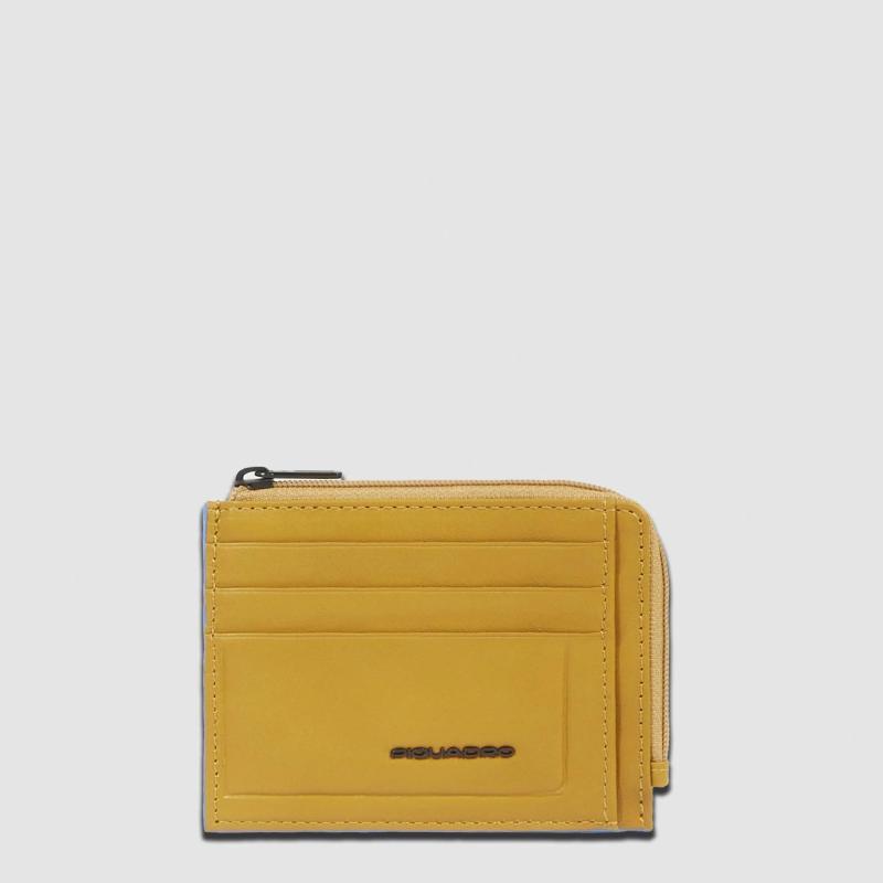 Картхолдер із монетницею Piquadro ATLAS (S138) Yellow PP4822S138R_G