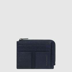 Картхолдер с монетницей Piquadro HEDLEY (W130) Blue PP4822W130R_BLU
