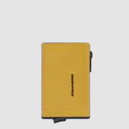 Картхолдер-портмоне с выдвижным механизмом Piquadro ATLAS (S138) Yellow PP5585S138R_G