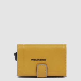 Картхолдер с выдвижным механизмом Piquadro ATLAS (S138) Yellow PP5649S138R_G