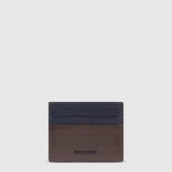 Картхолдер Piquadro HARPER (AP) Blue-Dark Brown PP6855APR_BLUTM