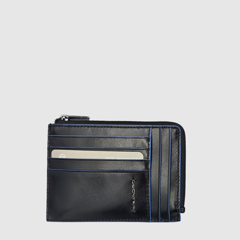 Картхолдер Piquadro BLUE SQUARE (B2) Black PU1243B2R-N