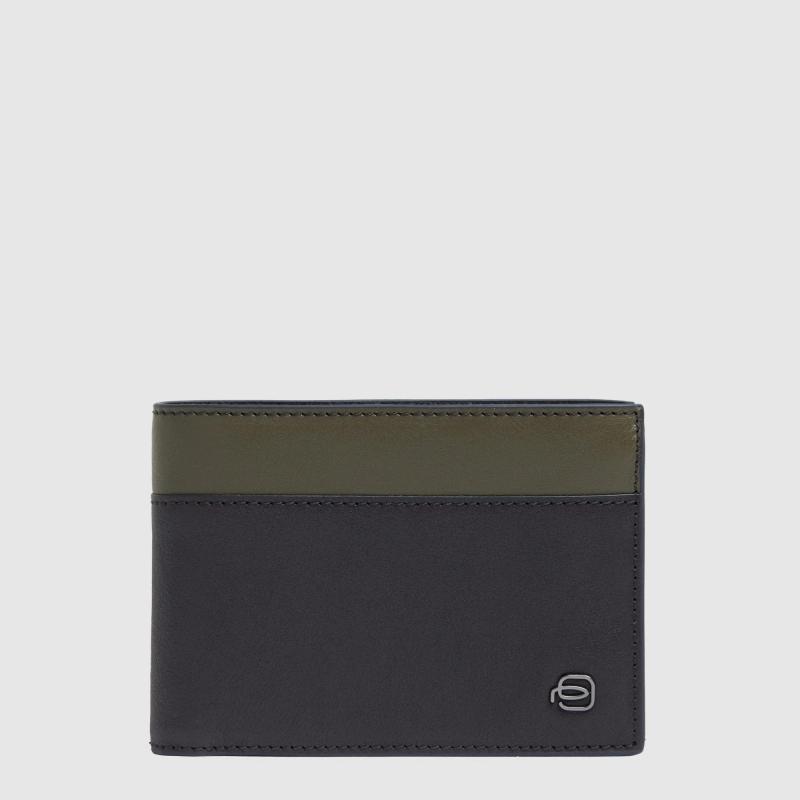 Портмоне Piquadro Black Square (B3) Green-Brown PU1392B3R_VETM