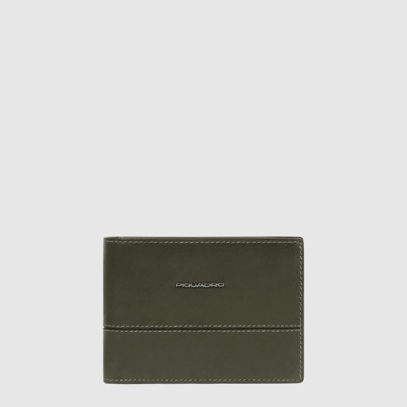 Портмоне Piquadro PHILIP (W136) Green PU1392W136R_VE